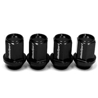 Black Forged Steel WedsSport Lug Nuts M12x1.25 (Pack of 4)