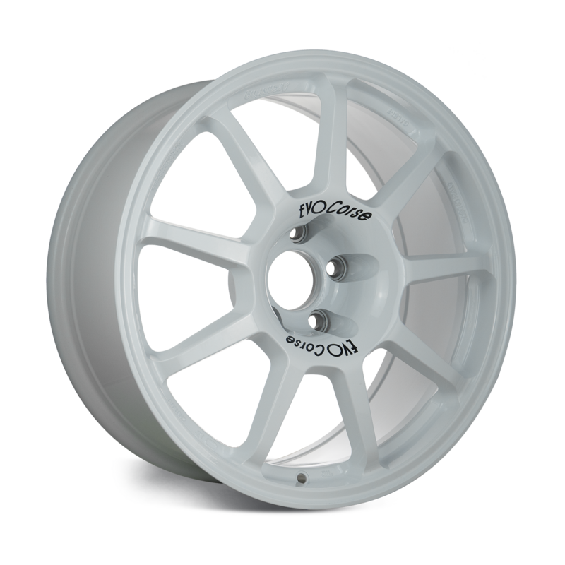 Evo Corse Z.A.R. 18x8" 5x114.3 ET28, Blanc (Mitsubishi / Toyota)