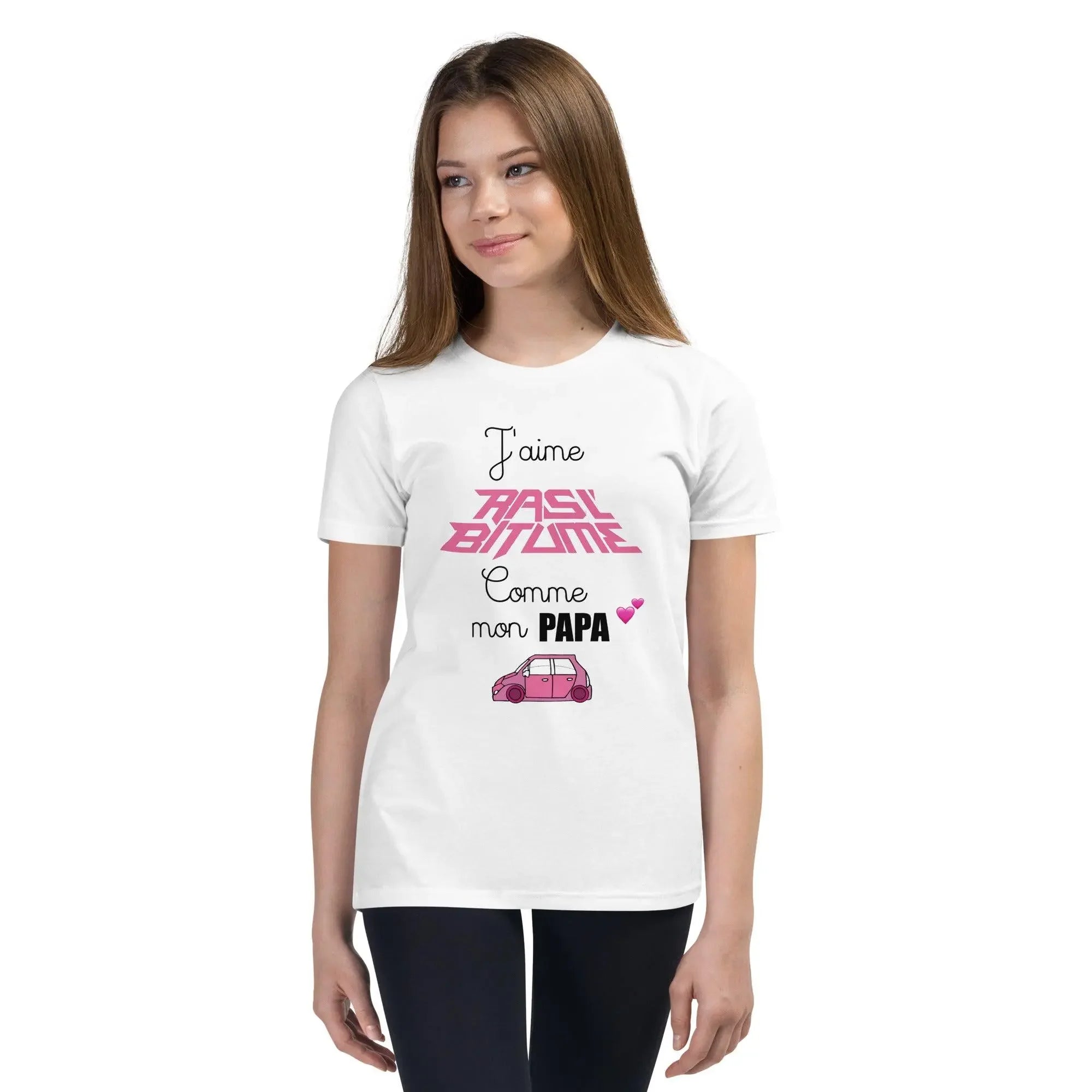 T-shirt j’aime rasl’bitume enfant Rasl'Bitume