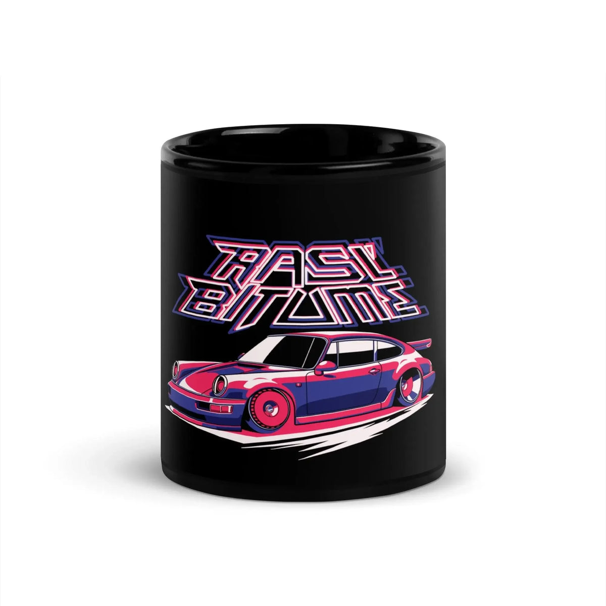 Mug Porsche on the ground Rasl'Bitume