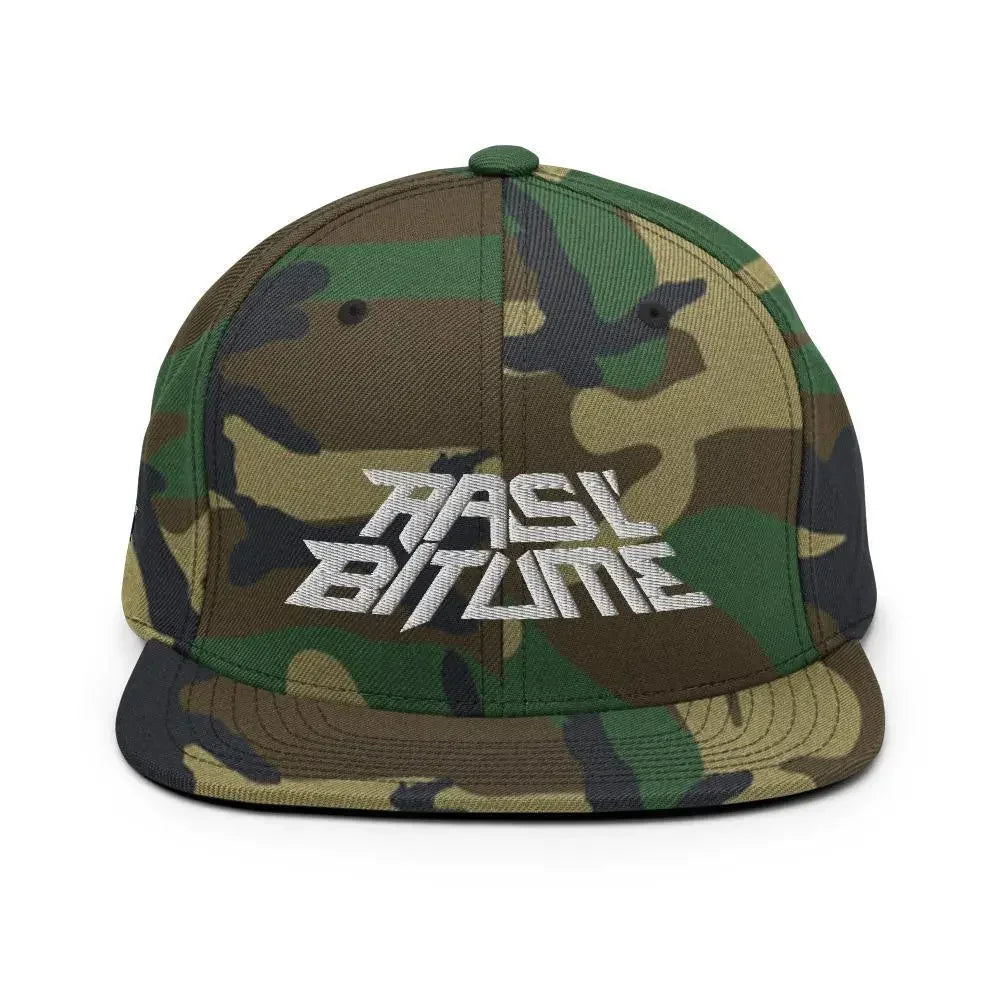 Casquette Snapback crew blanc Rasl'Bitume