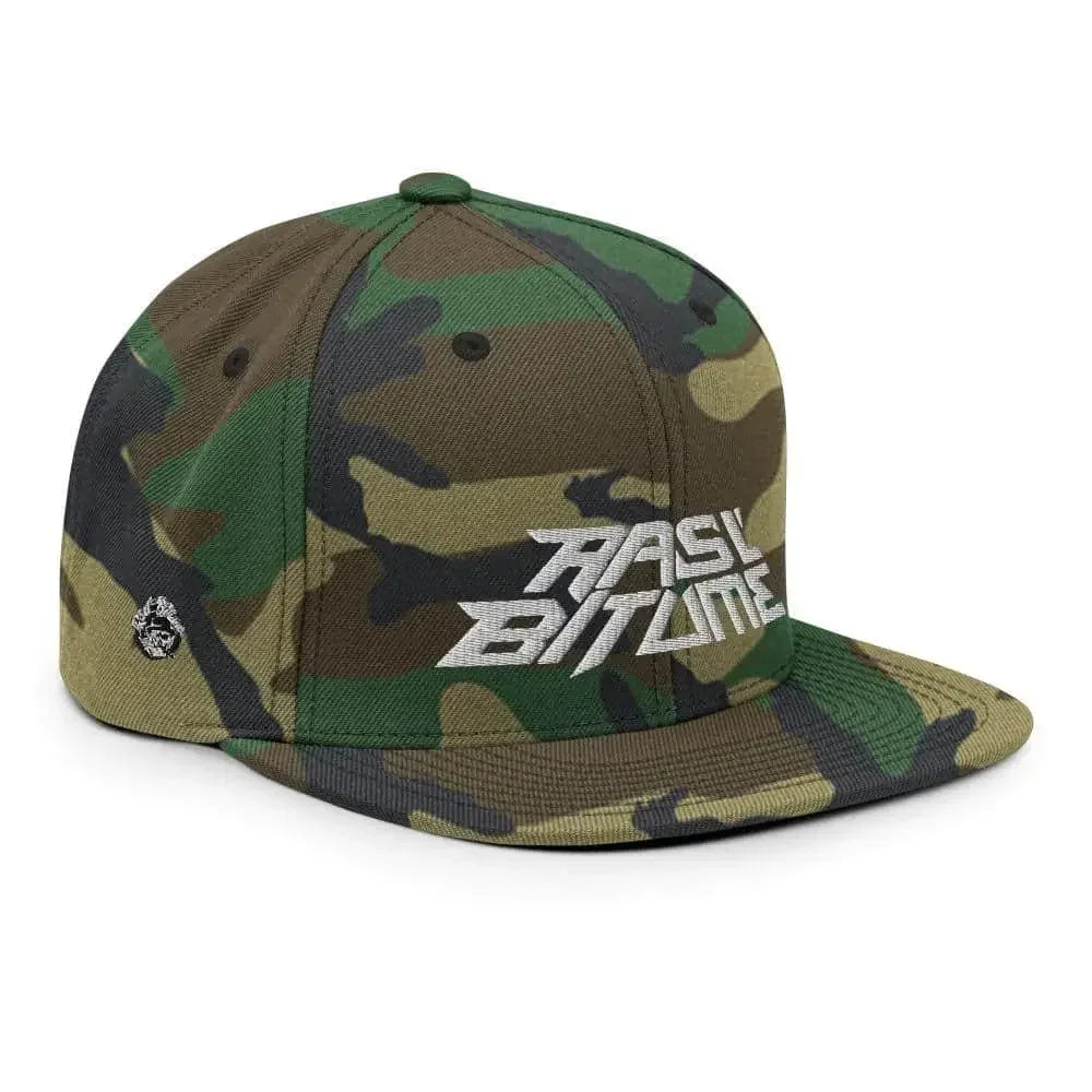 Casquette Snapback crew blanc Rasl'Bitume