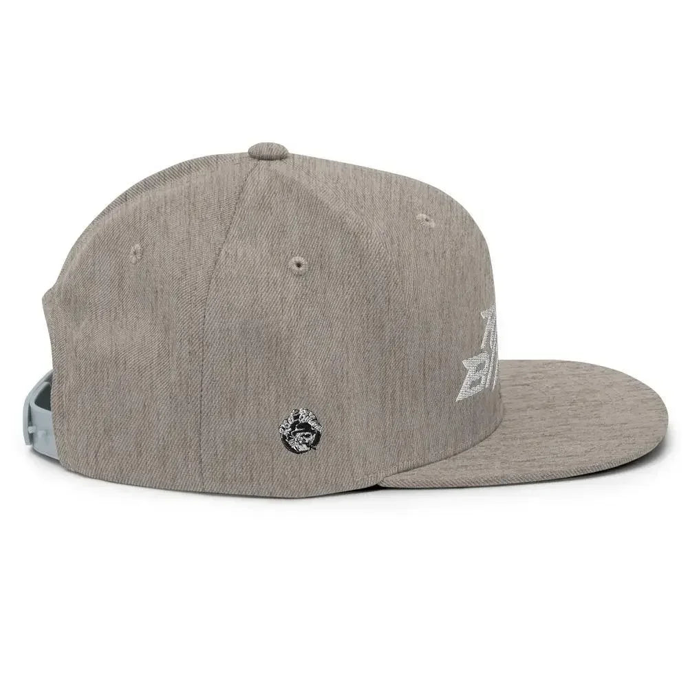 Casquette Snapback crew blanc Rasl'Bitume