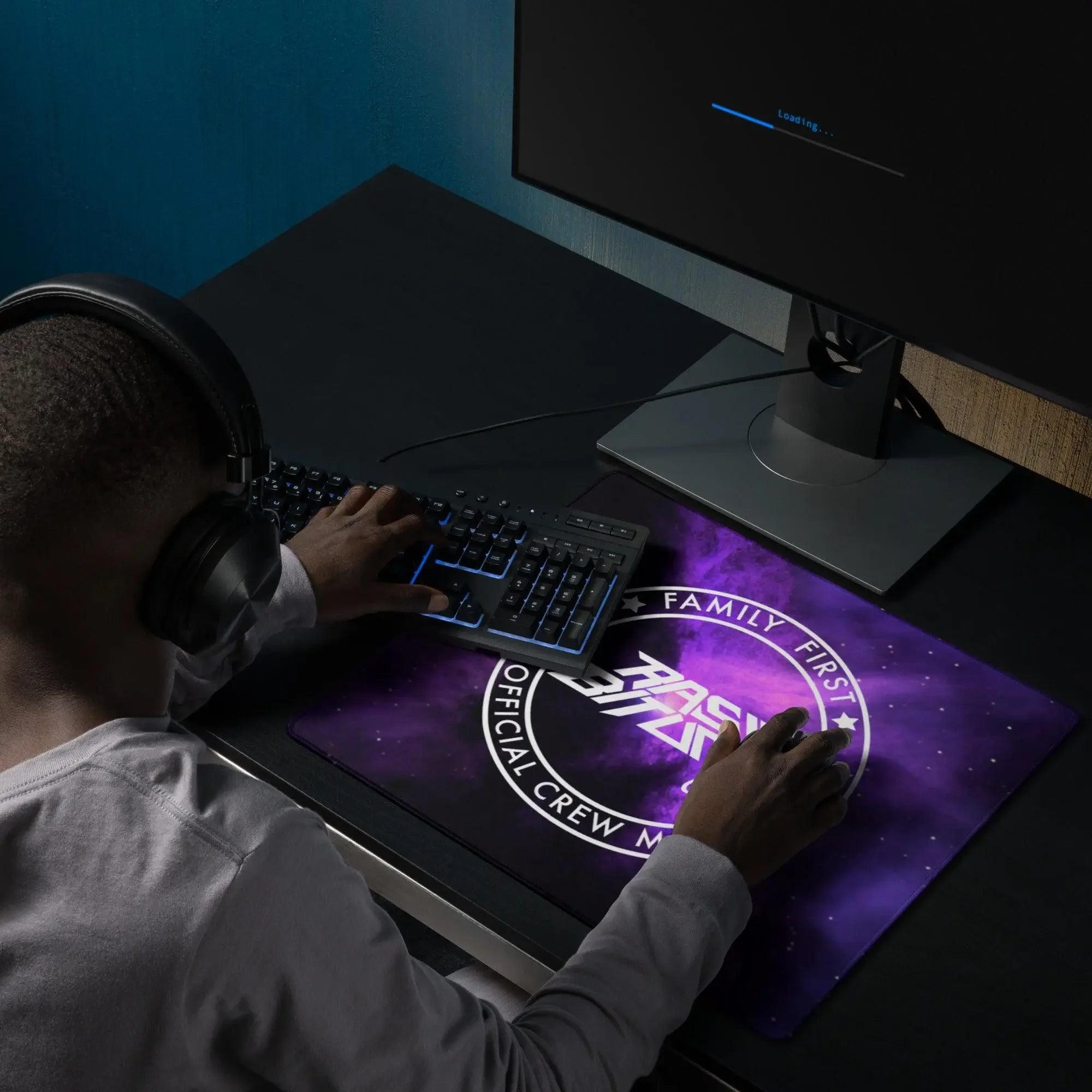 Tapis de souris gaming On the ground Rasl'Bitume
