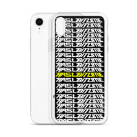 Funda para iPhone amarillo neón