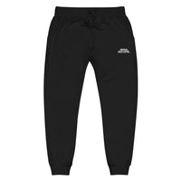 Unisex fleece geborduurde joggingbroek