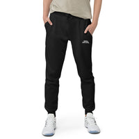 Unisex fleece geborduurde joggingbroek