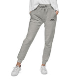 Unisex fleece geborduurde joggingbroek