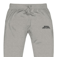 Unisex fleece geborduurde joggingbroek