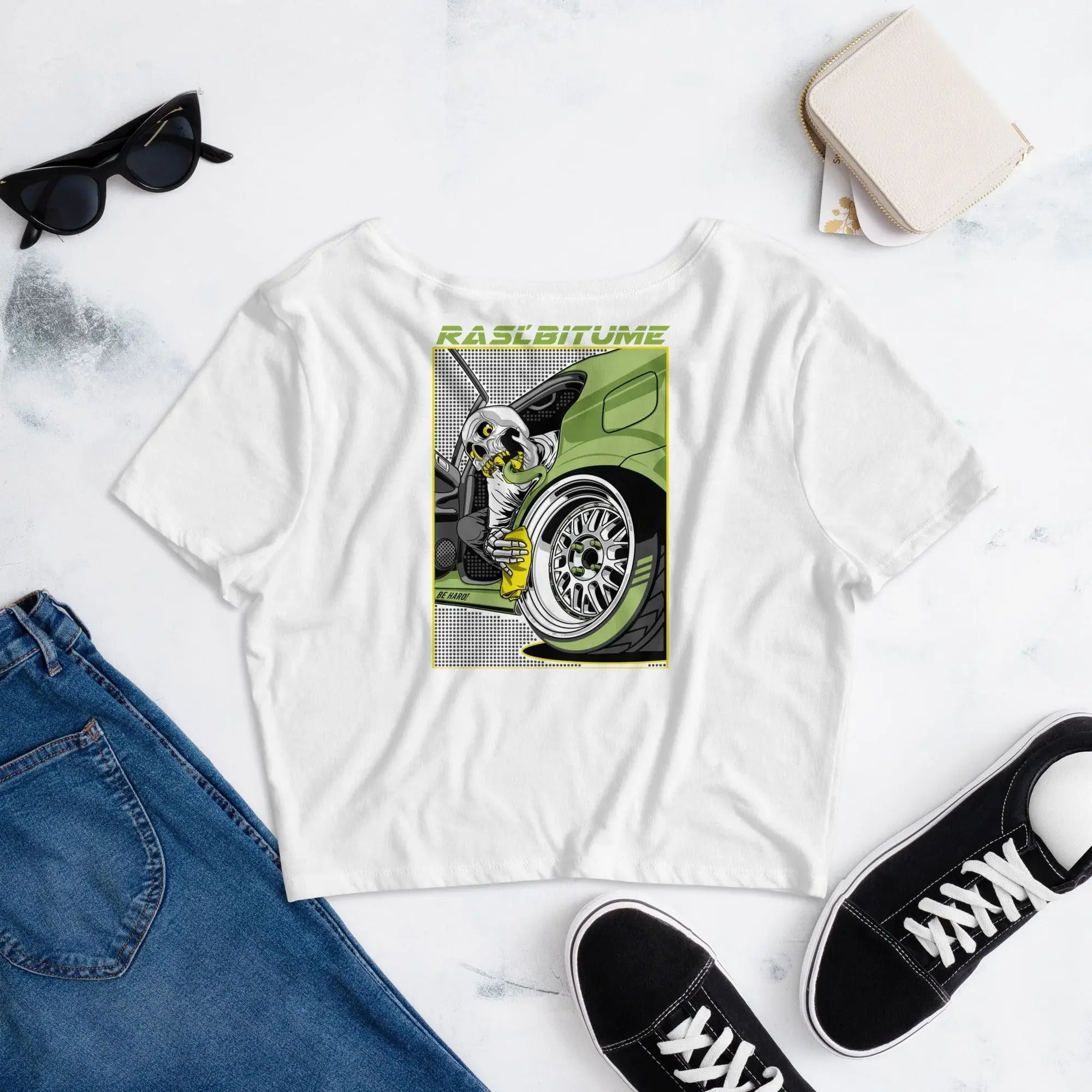 T-shirt Crop-Top edition 23 Rasl'Bitume